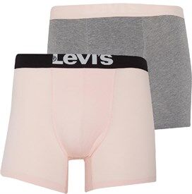 Levi's Solid Basic Trunk Two Pack Light Pink Levi's Solid Basic Trunk Two Pack Light Pink