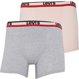 Levi's Sports Logo Boxers Two Pack Light Pink Levi's Sports Logo Boxers Two Pack Light Pink