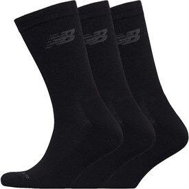 New Balance Cushioned Crew Socks Black New Balance Cushioned Crew Socks Black