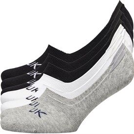 French Connection Mens FCUK Seven Pack Invisible Trainer Socks Multi French Connection Mens FCUK Seven Pack Invisible Trainer Socks Multi