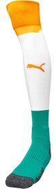 Puma Mens FIF Ivory Coast Away Socks Puma White/Flame Orange Puma Mens FIF Ivory Coast Away Socks Puma White/Flame Orange