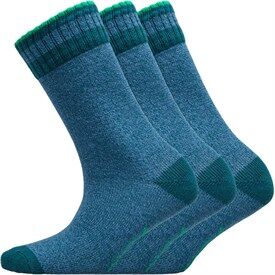 SKECHERS Boys Mouline Fashion Socks Three Pack Dragonfly Blue SKECHERS Boys Mouline Fashion Socks Three Pack Dragonfly Blue