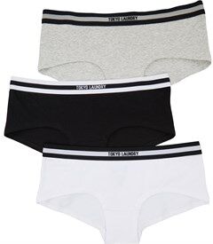 Tokyo Laundry Womens Opa Three Pack Briefs Black/Optic White/Grey Marl Tokyo Laundry Womens Opa Three Pack Briefs Black/Optic White/Grey Marl