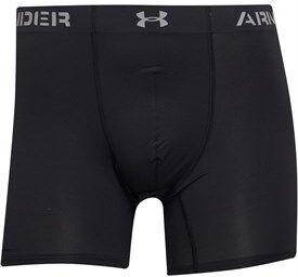 Under Armour Mens ArmourVent Mesh 6 Inch Boxerjocks Black/Steel Under Armour Mens ArmourVent Mesh 6 Inch Boxerjocks Black/Steel