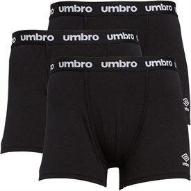 Umbro Mens Three Pack Pouch Boxers Black Umbro Mens Three Pack Pouch Boxers Black