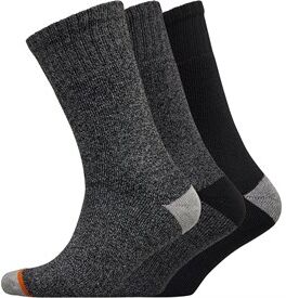 WEATHERPROOF Mens Three Pack Thermal Crew Socks Navy WEATHERPROOF Mens Three Pack Thermal Crew Socks Navy