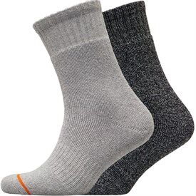 Weatherproof Womens Two Pack Thermal Crew Socks Twist Pink/Grey Weatherproof Womens Two Pack Thermal Crew Socks Twist Pink/Grey