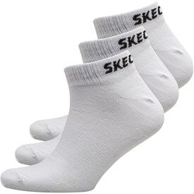 SKECHERS SPORT SKECHERS Three Pack Basic Sneaker Socks White SKECHERS SPORT SKECHERS Three Pack Basic Sneaker Socks White