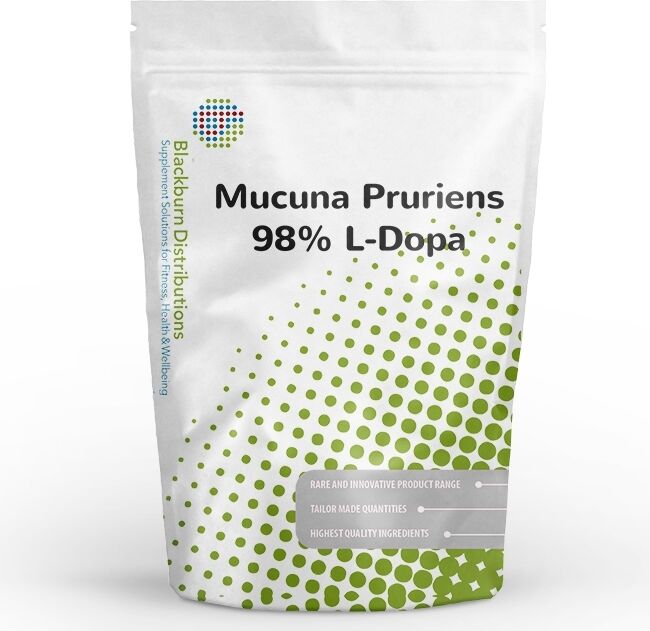 Blackburn Distributions Mucuna Pruriens 98% L-Dopa Powder 50g Blackburn Distributions Mucuna Pruriens 98% L-Dopa Powder 50g