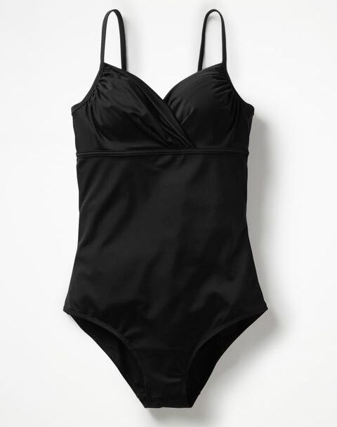 Boden Alacati Cup-Size Swimsuit Black Women Boden  Size: 34C