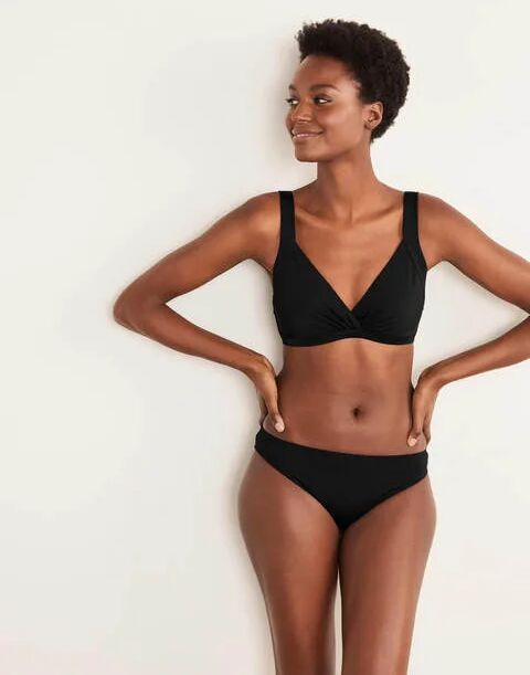 Boden Amalfi Bikini Bottoms Black Women Boden Nylon Size: 8