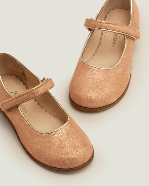 Mini Party Mary Janes Pink Girls Boden - Female - Pink - Size: 26