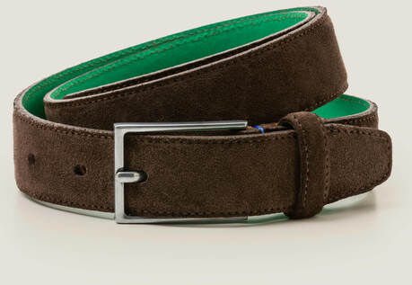 Boden Smart Suede Belt Brown Men Boden Leather Size: 42-44 Boden Smart Suede Belt Brown Men Boden Leather Size: 42-44