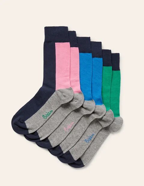 Boden Favourite Socks Colourblock Pack Men Boden  Size: ONE