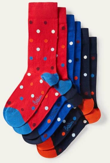 Boden Favourite Socks Signature Spot Pack Men Boden  Size: ONE Boden Favourite Socks Signature Spot Pack Men Boden  Size: ONE