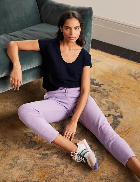 Boden The Cotton Voop Tee Navy Women Boden Cotton Size: L Boden The Cotton Voop Tee Navy Women Boden Cotton Size: L