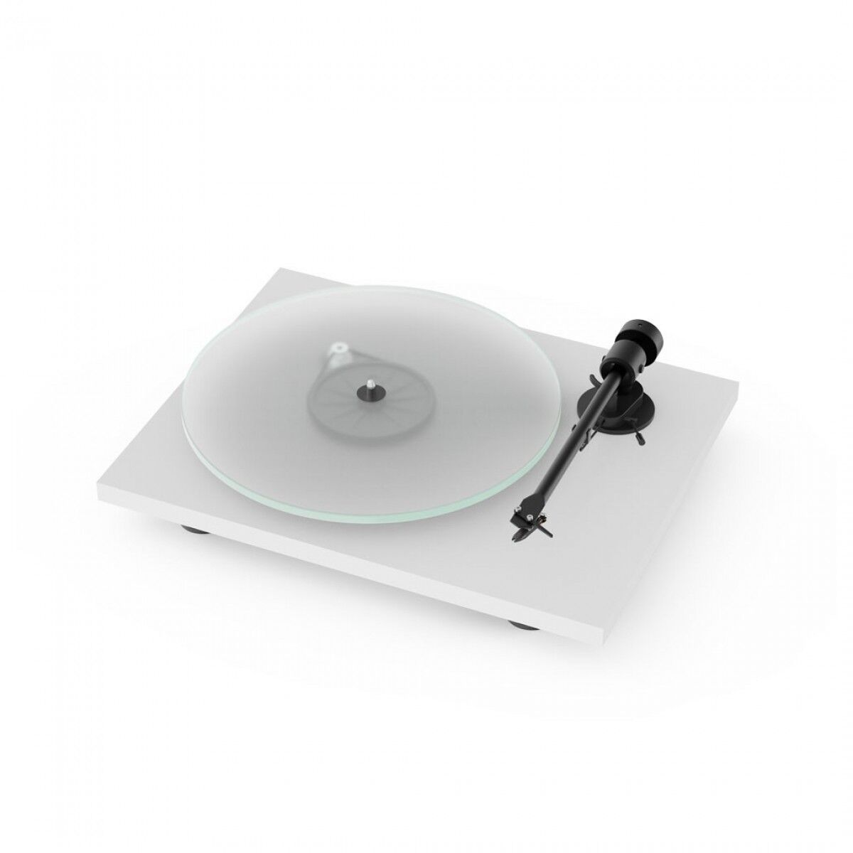Pro-Ject T1 White Turntable (Cartridge Included)
