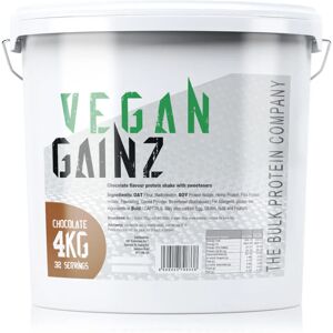 4kg Vegan Mass Gainer Protein Powder - Chocolate - Plant Based Weight Gainer - The Bulk Protein Company - Vegan Gainz