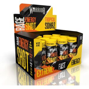 warrior supplements Pre-Workout Energy Shot - (12x 60ml) - Warrior Rage