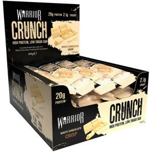 Warrior Supplements 12x Protein Bars - Warrior Crunch - High Protein Low Sugar Bars