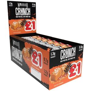 Warrior Supplements 24x Protein Bars - Warrior Crunch - High Protein Low Sugar Bars