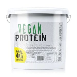 The Bulk Protein Company 4kg Vegan Protein Powder - Banana - Plant Based Protein Dairy Free Protein Shake