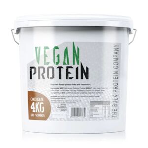 The Bulk Protein Company 4kg Vegan Protein Powder - Chocolate - Plant Based Protein Dairy Free Protein Shake