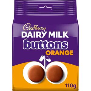 Cadbury Dairy Milk Orange Giant Buttons Chocolate Bag 110g (Box of 10)