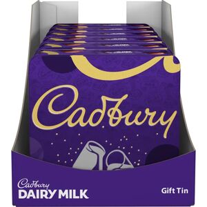 Cadbury Dairy Milk Chunk Collection Tin 380g (Box of 6)