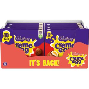 Cadbury Creme Egg Chocolate 10 Pack Box 400g (Box of 12)