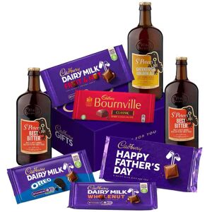 Happy Cadbury Happy Father's Day Bars & Beers Hamper