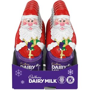 Cadbury Dairy Milk Hollow Chocolate Santa 100g (Box of 8)