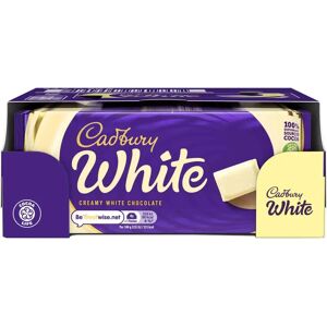 Cadbury White Chocolate Bar 90g (Box of 24)