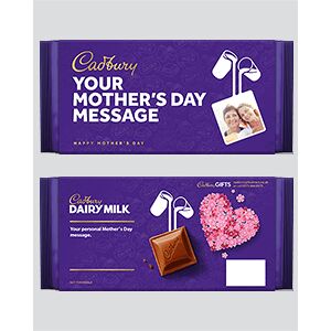 Dairy Milk 180g with Cadbury Mother's Day sleeve Large