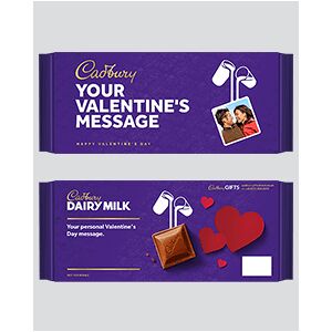 Cadbury Dairy Milk 360g with Valentine's Day sleeve X Large