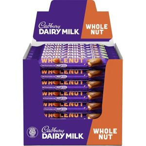 Cadbury Dairy Milk Whole Nut Bar 45g (Box of 48)