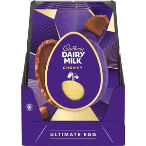 Cadbury Dairy Milk Chocolate Chunky Easter Egg (Box of 4)