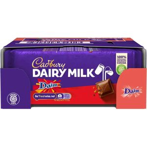 Cadbury Dairy Milk with Daim 120g (Box of 18)