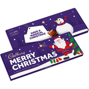 Cadbury Dairy Milk Merry Christmas Bar 850g With Sleeve