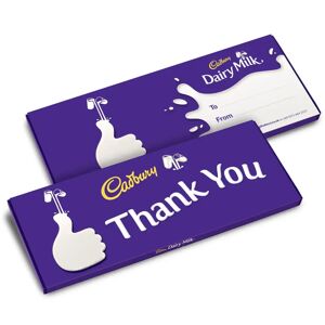Thank You Cadbury Dairy Milk Bar (850g)