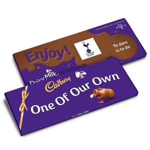 Tottenham Hotspur F.C. Cadbury Dairy Milk Bar (850g)