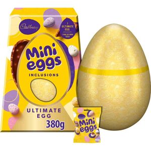 Cadbury Mini Eggs Inclusion Easter Egg 380g (Box of 4)