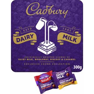 Cadbury Dairy Milk Chunk Collection Gift Tin 300g Cadbury Dairy Milk Chunk Collection Gift Tin 300g