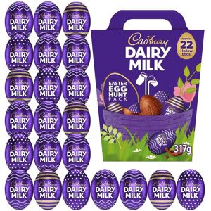 Cadbury Dairy Milk Chocolate Egg Hunt Pack 317g (22 eggs) Cadbury Dairy Milk Chocolate Egg Hunt Pack 317g (22 eggs)