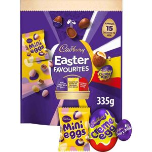 Easter Favourites Chocolate Pouch with Cadbury Mini Eggs 335g Easter Favourites Chocolate Pouch with Cadbury Mini Eggs 335g