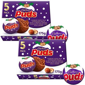 Cadbury Chocolate Puds Box 5 pack 175g (Bundle of 2) Cadbury Chocolate Puds Box 5 pack 175g (Bundle of 2)