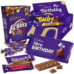 Cadbury 70th Birthday Chocolate Gift Box Cadbury 70th Birthday Chocolate Gift Box