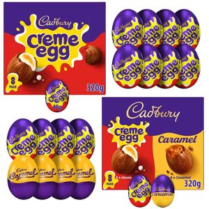 Cadbury Creme Egg & Caramel 16 Eggs Box Cadbury Creme Egg & Caramel 16 Eggs Box
