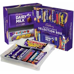 Cadbury Double Deck Selection Box 524.5g Cadbury Double Deck Selection Box 524.5g