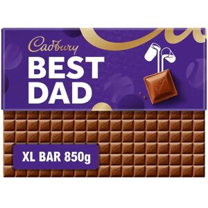 Best Dad Cadbury Dairy Milk XL Chocolate Bar 850g Best Dad Cadbury Dairy Milk XL Chocolate Bar 850g